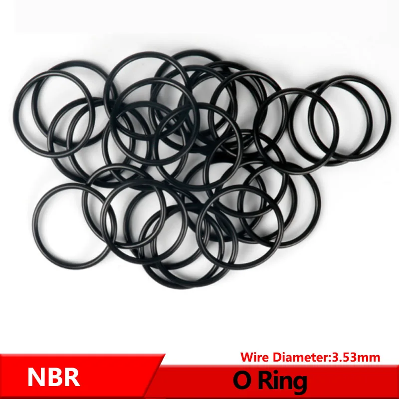 NBR Rubber O Sealing Ring Gasket Nitrile Washers for Car Auto Vehicle Repair Professional Plumbing, Air Gas Connections WD3.53
NBR Rubber O Sealing Ring Gasket Nitrile Washers for Car Auto Vehicle Repair Professional Plumbing, Air Gas Connections WD3.53