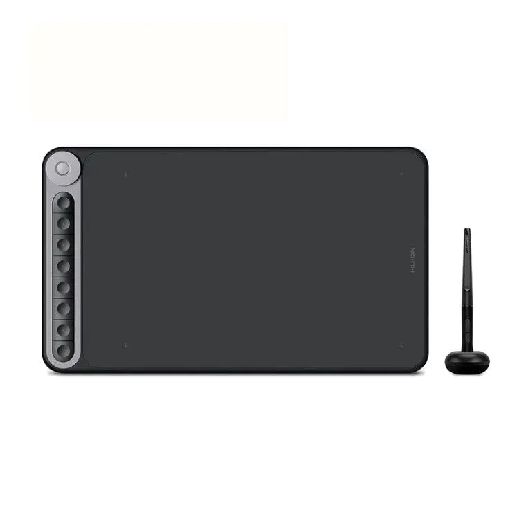 Huion New Arrival Inspiroy Dial Q620M Graphic Tablet 8192 levels Wireless Drawing digital Pen Tablet with Dial for PC/Android
Huion New Arrival Inspiroy Dial Q620M Graphic Tablet 8192 levels Wireless Drawing digital Pen Tablet with Dial for PC/Android