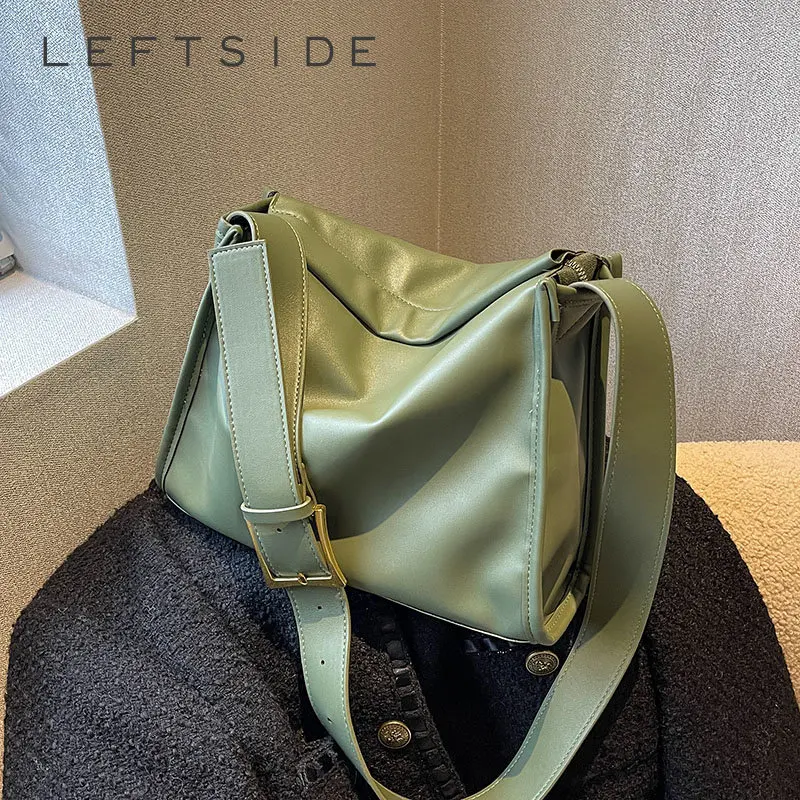 LEFTSIDE Bucket Crossbody Bags for Women 2022 Female Designers Trend Small Leather Shoulder Side Bag Handbags and Purses
LEFTSIDE Bucket Crossbody Bags for Women 2022 Female Designers Trend Small Leather Shoulder Side Bag Handbags and Purses