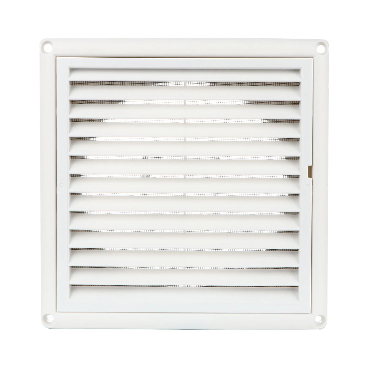 

1PC Air Vent Ventilation Grill Cover Wall Ceiling Mounted Vent Built-in Fly Screen Mesh for Bathroom Office Home (White, 150mm)