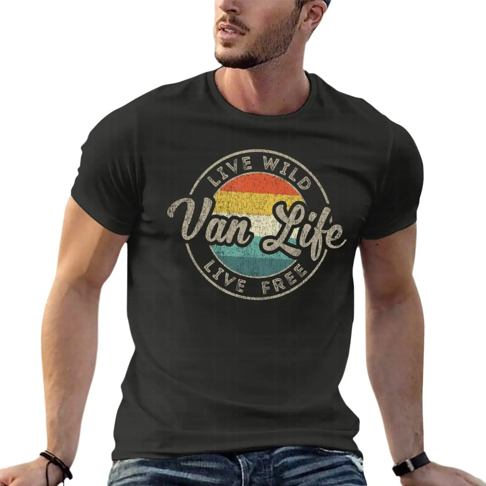 Van Life Van Dwellers Vanlife Nomads Oversize T Shirt Custom Men'S Clothing 100% Cotton Streetwear Large Size Top Tee
Van Life Van Dwellers Vanlife Nomads Oversize T Shirt Custom Men'S Clothing 100% Cotton Streetwear Large Size Top Tee