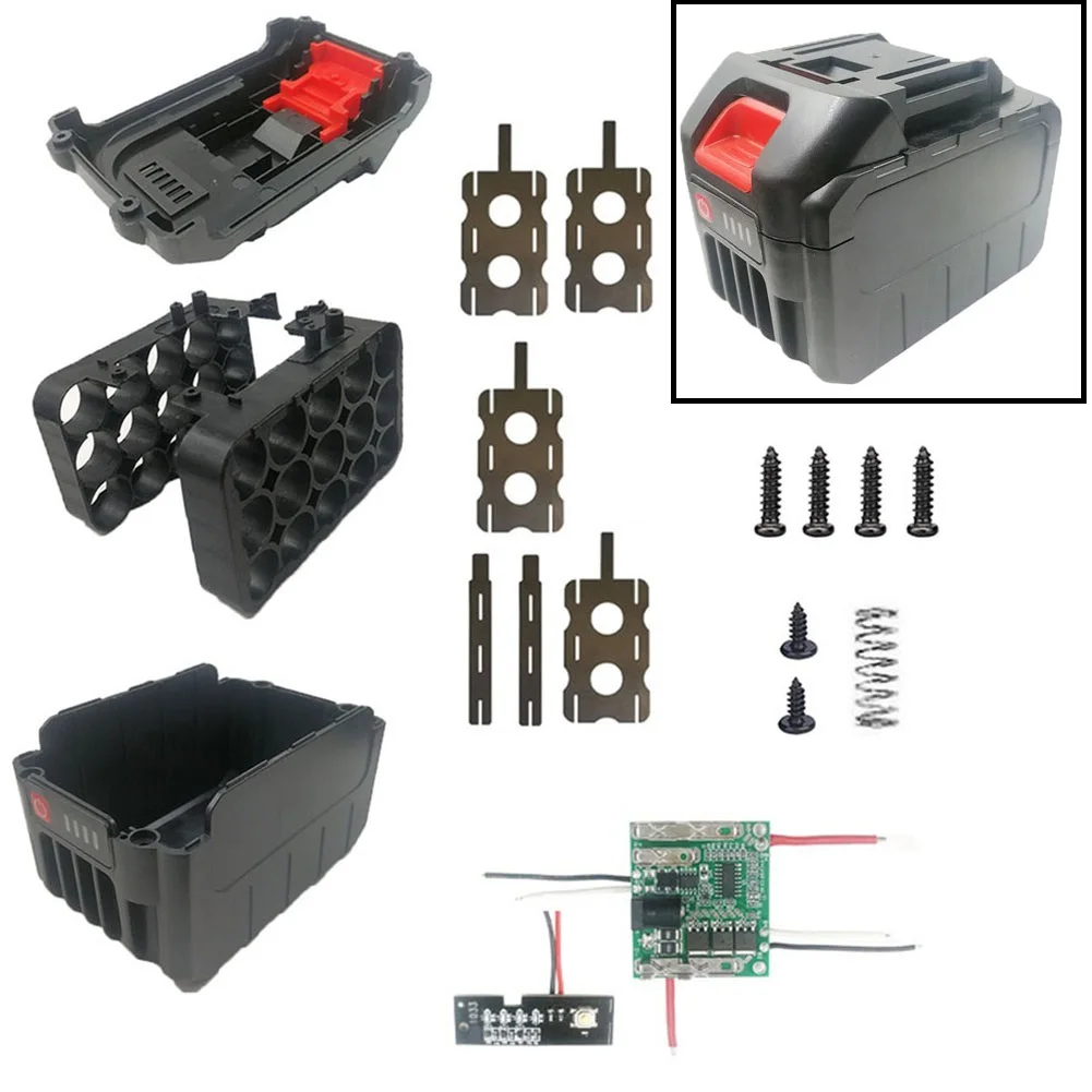 For Lomvum/Zhipu/Hongsong Li-ion Battery Case Protection 1set Accessories Battery Board Case For Makita Li-Ion PCB
For Lomvum/Zhipu/Hongsong Li-ion Battery Case Protection 1set Accessories Battery Board Case For Makita Li-Ion PCB