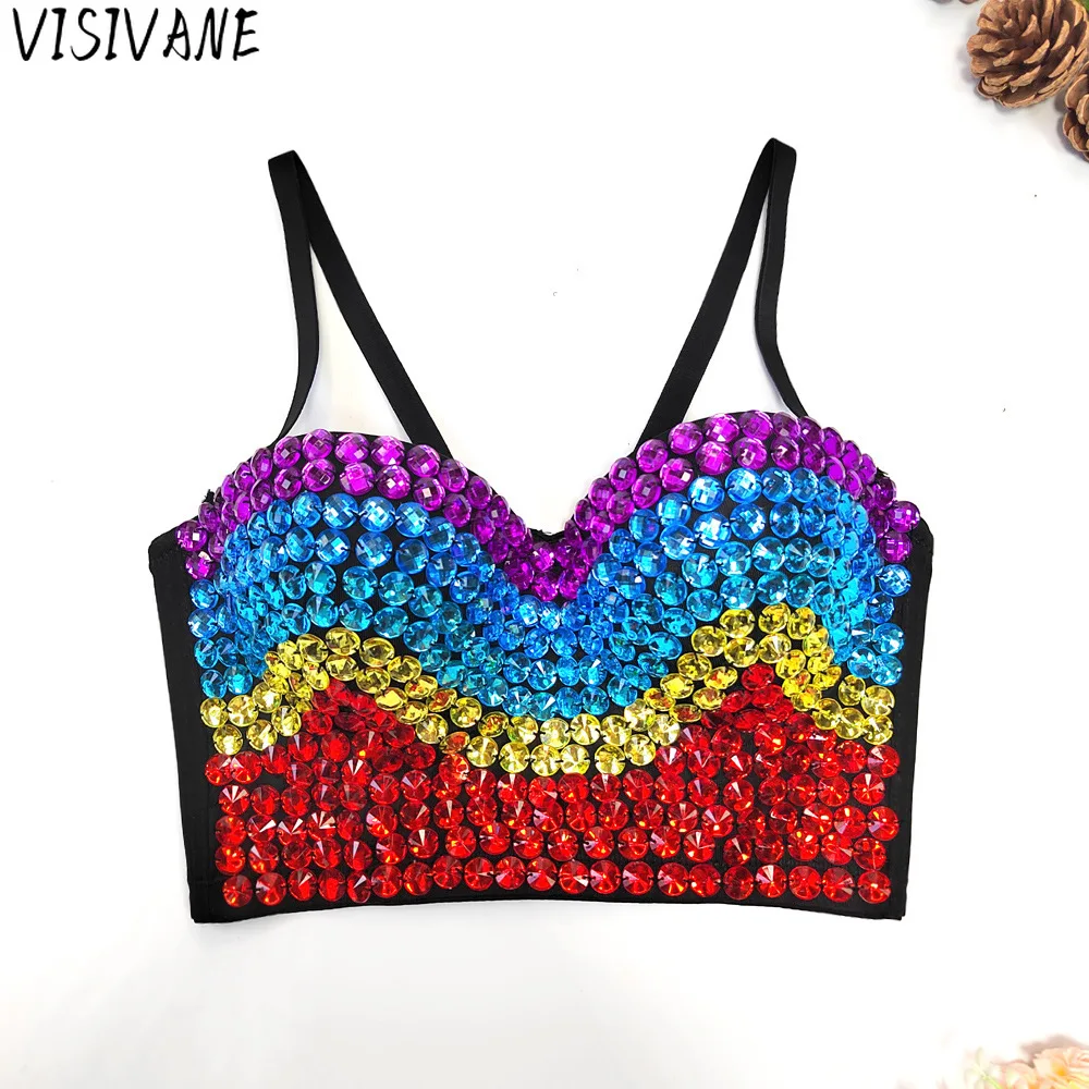 Visivane Corset Fashion Clothes Casual Vintage Stage Camis Dance Wear Sling T-shirts Tank Top Women Clothing Y2k Tops Sexy Club
Visivane Corset Fashion Clothes Casual Vintage Stage Camis Dance Wear Sling T-shirts Tank Top Women Clothing Y2k Tops Sexy Club