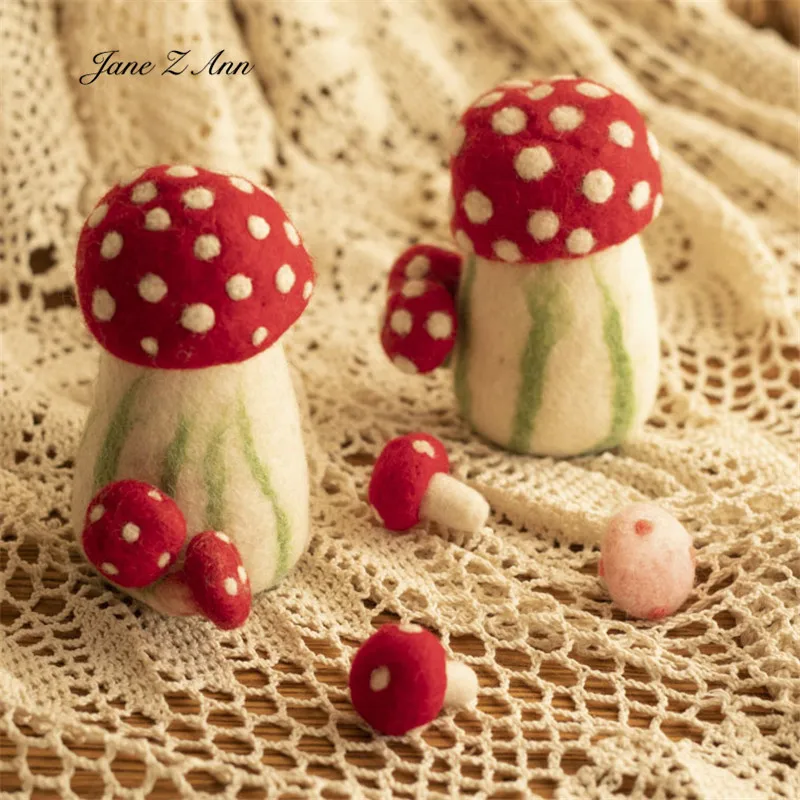 Handmade Wool felt Sen color mushroom photo decoration DIY cute thing newborn photography props
Handmade Wool felt Sen color mushroom photo decoration DIY cute thing newborn photography props