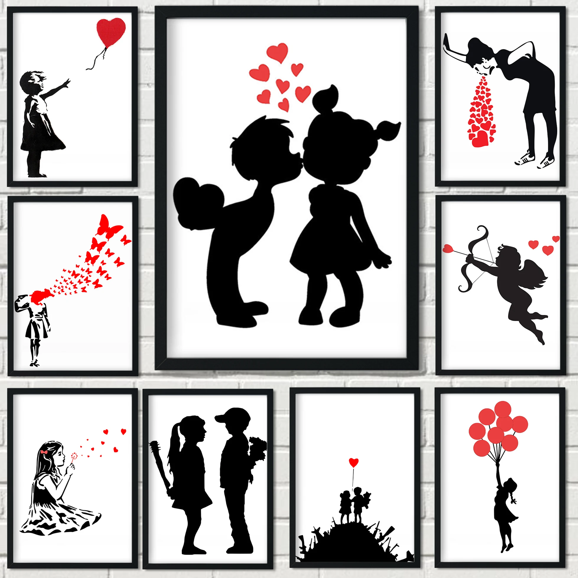 Скандинавский граффити Бэнкси, декор комнаты, настенные абстрактные черно-белые постеры, холст, живопись, настенные художественные принты, ... 
Скандинавский граффити Бэнкси, декор комнаты, настенные абстрактные черно-белые постеры, холст, живопись, настенные художественные принты, ...