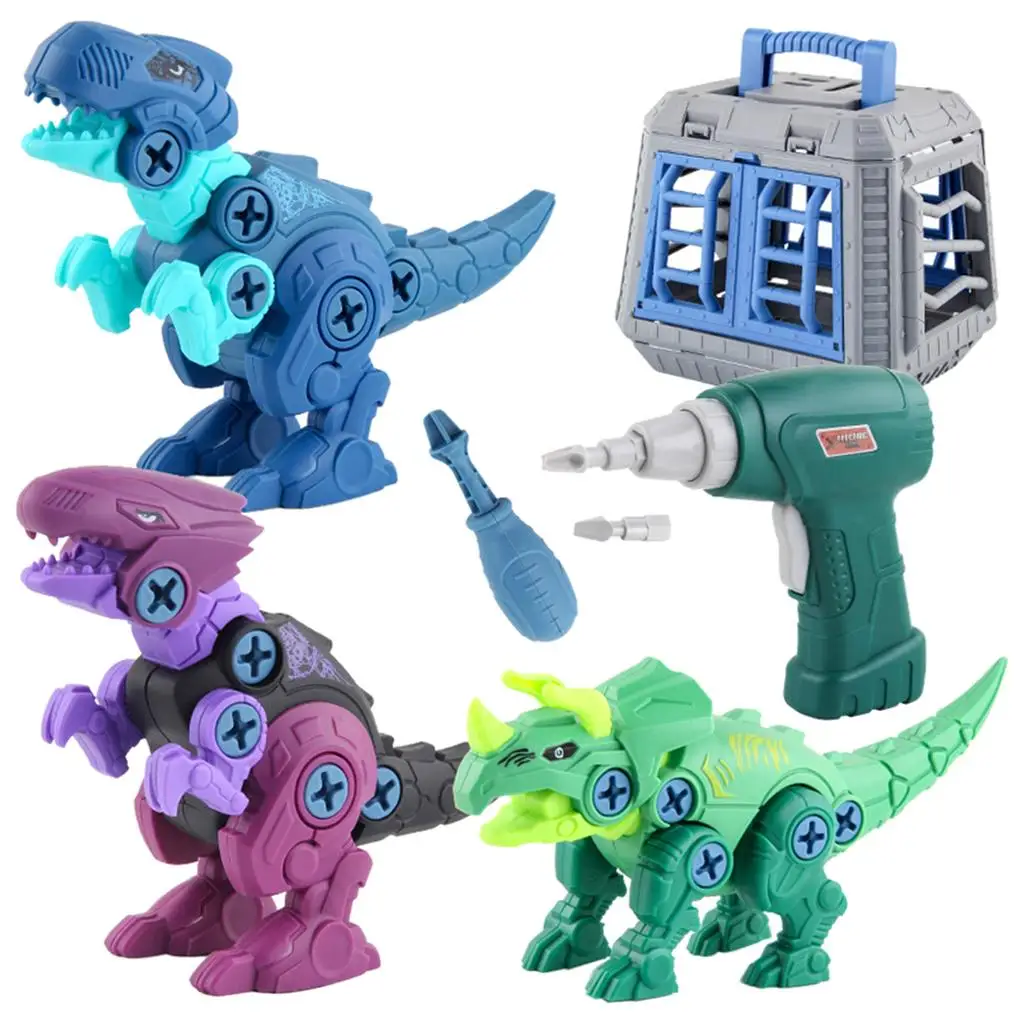 3 Pieces Take Apart Dinosaur Toys Construction for Birthday Gifts Baby Kids
3 Pieces Take Apart Dinosaur Toys Construction for Birthday Gifts Baby Kids