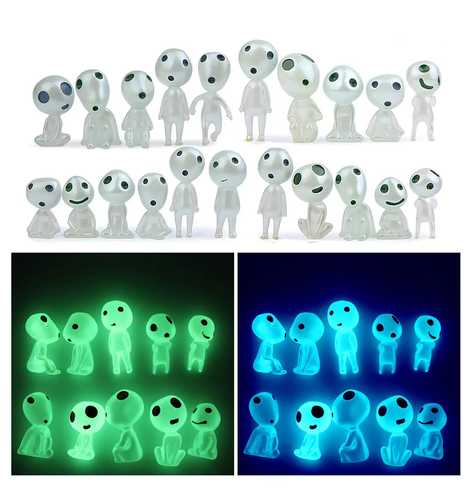 5/10PCS Luminous Tree Elves Spirit Princess Mononoke Micro Landscape Figure Ornament Glowing Miniature Gardening Potted Decor
5/10PCS Luminous Tree Elves Spirit Princess Mononoke Micro Landscape Figure Ornament Glowing Miniature Gardening Potted Decor