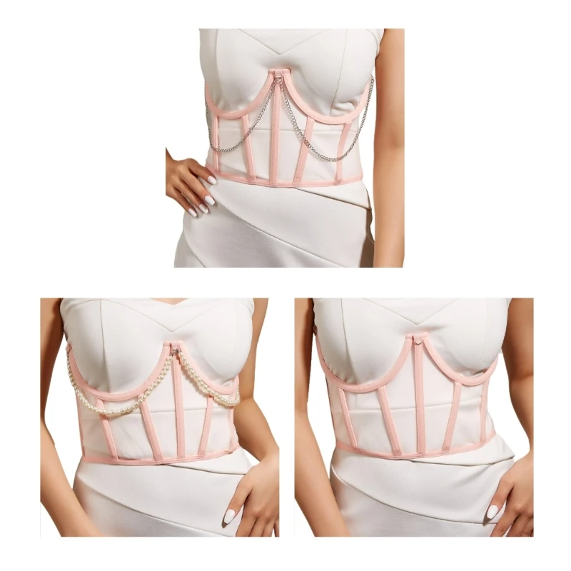 Hot Girls Underbust Corset with Adjustable Rope Casual Shirt Bustier Body Shaper
Hot Girls Underbust Corset with Adjustable Rope Casual Shirt Bustier Body Shaper