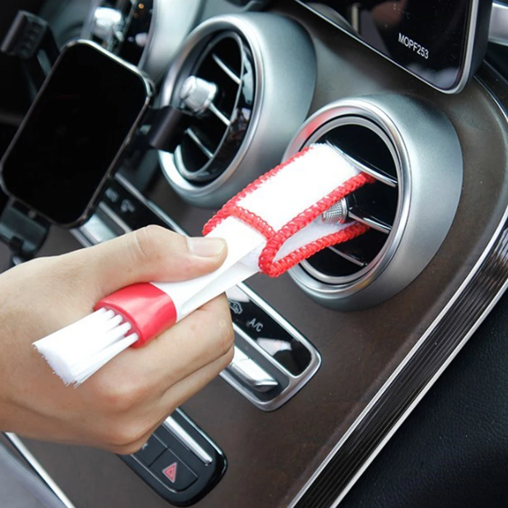 Car Air-Conditioner Outlet Cleaning Tool Brush 2 In 1 Auto Interior Home Windows Kitchen Cleaning Brush Car Accessories
Car Air-Conditioner Outlet Cleaning Tool Brush 2 In 1 Auto Interior Home Windows Kitchen Cleaning Brush Car Accessories