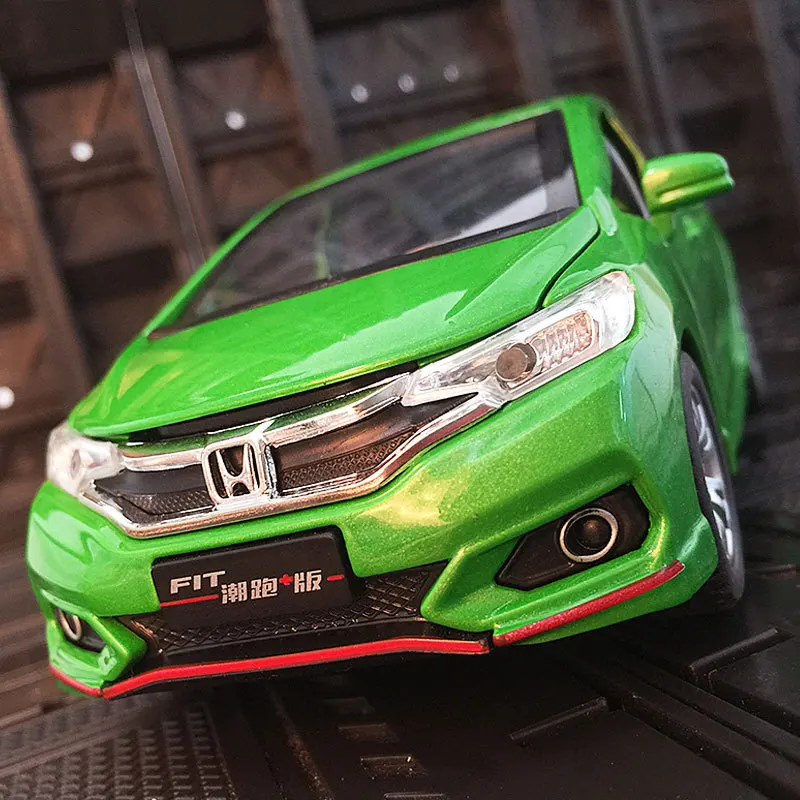 2020 New 1:32 Honda Fit Metal Toy Alloy Car Die Cast Toy Car Model Car Pull Back Children Toy Collectible Gift Free Shipping
2020 New 1:32 Honda Fit Metal Toy Alloy Car Die Cast Toy Car Model Car Pull Back Children Toy Collectible Gift Free Shipping
