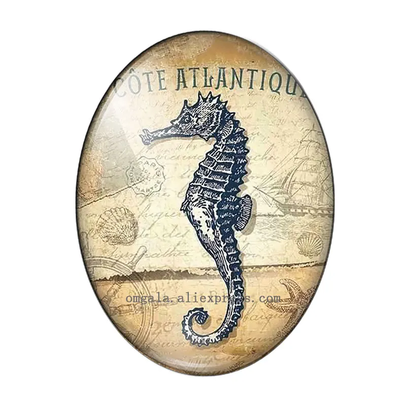 Кабошоны с морскими животными OMGALA
Кабошоны с морскими животными OMGALA