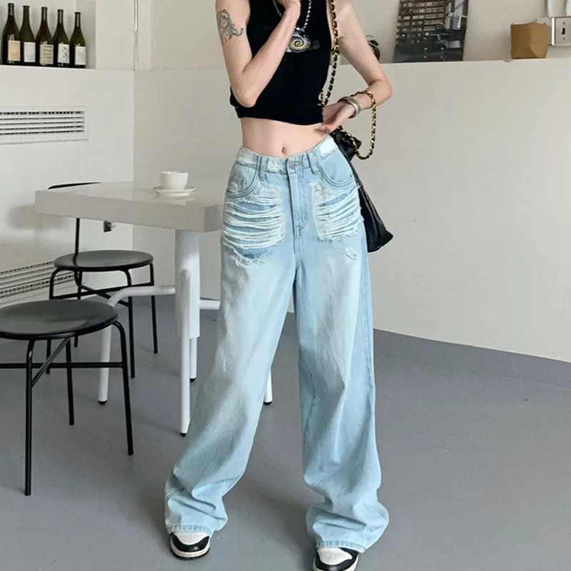 Hsa брюки женские прямые широкие брюки Harajuku мешковатые женские джинсы Y2K темно-синие коричневые брюки с высокой талией женские джинсы
Hsa брюки женские прямые широкие брюки Harajuku мешковатые женские джинсы Y2K темно-синие коричневые брюки с высокой талией женские джинсы