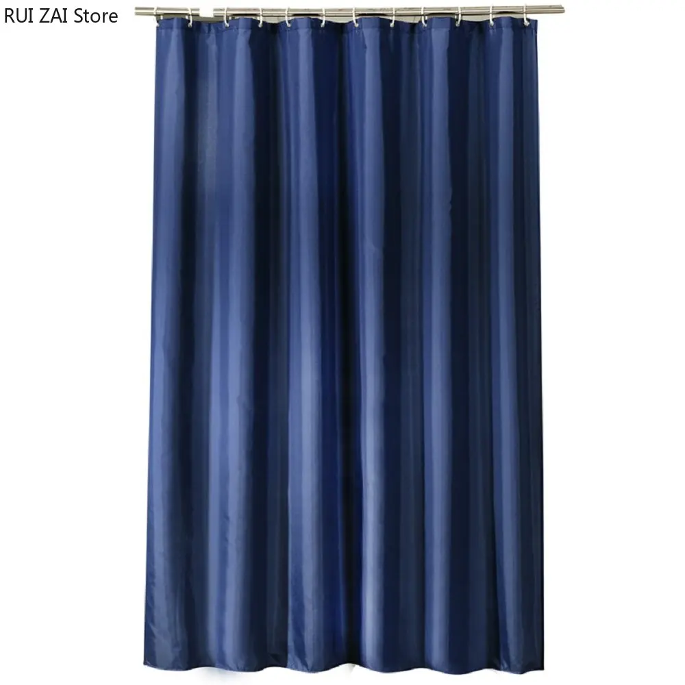 Solid Blue Waterproof Shower Curtain Set with 12 Hooks Bathroom Curtains Polyester Fabric Bath Mildew Proof for Home Decor
Solid Blue Waterproof Shower Curtain Set with 12 Hooks Bathroom Curtains Polyester Fabric Bath Mildew Proof for Home Decor