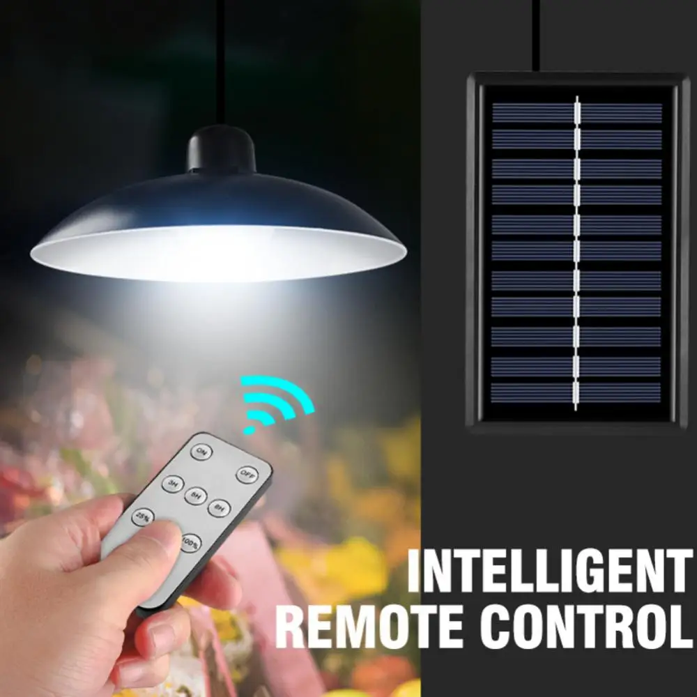 Outdoor Solar Lamp Pendant Light Remote Control Waterproof Solar Shed Lights for Courtyard Garden Patio Corridor White/Warm Lamp
Outdoor Solar Lamp Pendant Light Remote Control Waterproof Solar Shed Lights for Courtyard Garden Patio Corridor White/Warm Lamp