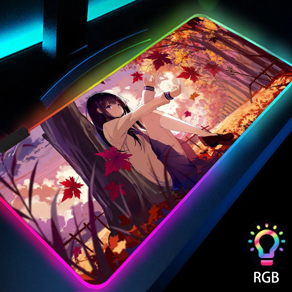 Quintuplets Mouse Pad with Backlight Rgb Computer Table Office Accessories Led Cute Carpet Gaming Pc Notebooks for Gamer Girl
Quintuplets Mouse Pad with Backlight Rgb Computer Table Office Accessories Led Cute Carpet Gaming Pc Notebooks for Gamer Girl