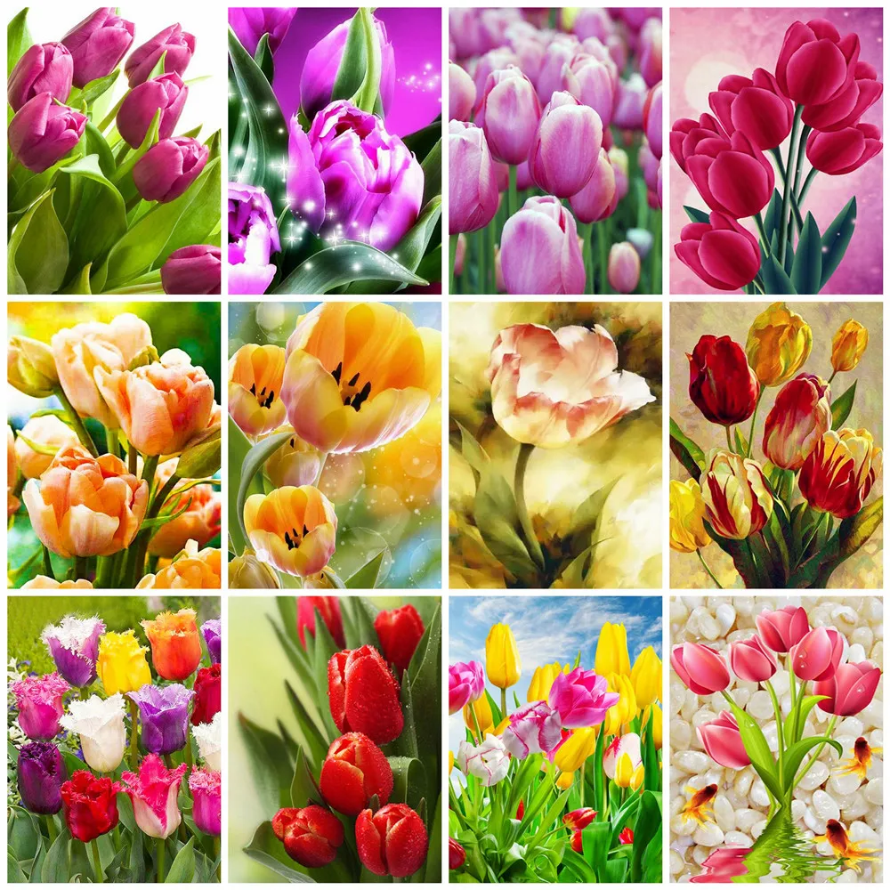 Diamond Embroidery Painting Full Tulip Hobby /round Diamond Mosaic Cross Stitch Flower Wall Sticker
Diamond Embroidery Painting Full Tulip Hobby /round Diamond Mosaic Cross Stitch Flower Wall Sticker