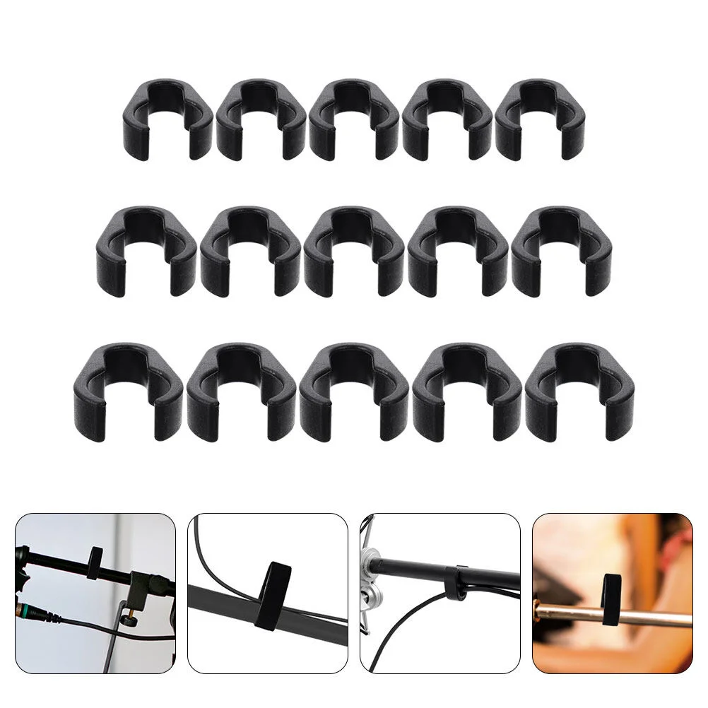 15 Pcs Pole Mic Accessories Clip Stand Flexible Cable Clamp Wire Clamps Cables Sound Bar Mounts Stands Holder Plastic Manager
15 Pcs Pole Mic Accessories Clip Stand Flexible Cable Clamp Wire Clamps Cables Sound Bar Mounts Stands Holder Plastic Manager