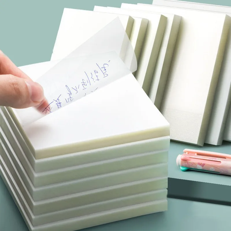 50sheets Transparent Posted it Sticky Note Pads Notepads Posits Papeleria Journal School Stationery office Supplies
50sheets Transparent Posted it Sticky Note Pads Notepads Posits Papeleria Journal School Stationery office Supplies
