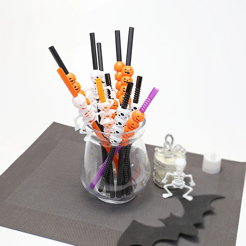 5 Halloween Pumpkin Straw Ghost Straws Halloween Decoration Straws Halloween Party Supplies Halloween Decorations for Home Party
5 Halloween Pumpkin Straw Ghost Straws Halloween Decoration Straws Halloween Party Supplies Halloween Decorations for Home Party