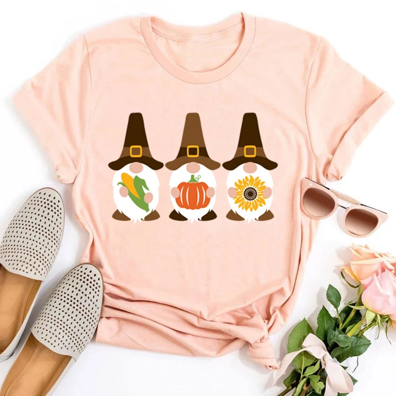 Three Gnomes Print T Shirts Autumn Thanksgiving Shirt T Shirts Gnome Fall Shirts Thankful Women Kawaii Clothes Fall Tops M
Three Gnomes Print T Shirts Autumn Thanksgiving Shirt T Shirts Gnome Fall Shirts Thankful Women Kawaii Clothes Fall Tops M