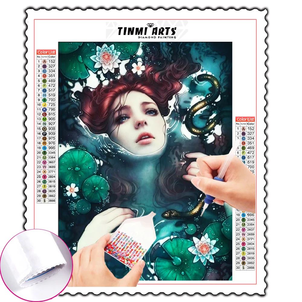 5D Diamond Painting Kits Red Hair Gold Scale Mermaid Full Round With AB Drill Embroidery DIY Home Painting Decoration Gift Art
5D Diamond Painting Kits Red Hair Gold Scale Mermaid Full Round With AB Drill Embroidery DIY Home Painting Decoration Gift Art