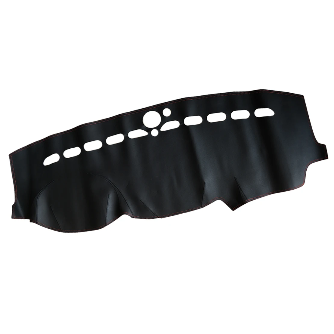 Черный с красным стежком из микрофибры, кожаный коврик для приборной панели, коврик для приборной панели, подходит для Jeep Grand Cherokee 2017-2013 2012 2011... 
Черный с красным стежком из микрофибры, кожаный коврик для приборной панели, коврик для приборной панели, подходит для Jeep Grand Cherokee 2017-2013 2012 2011...