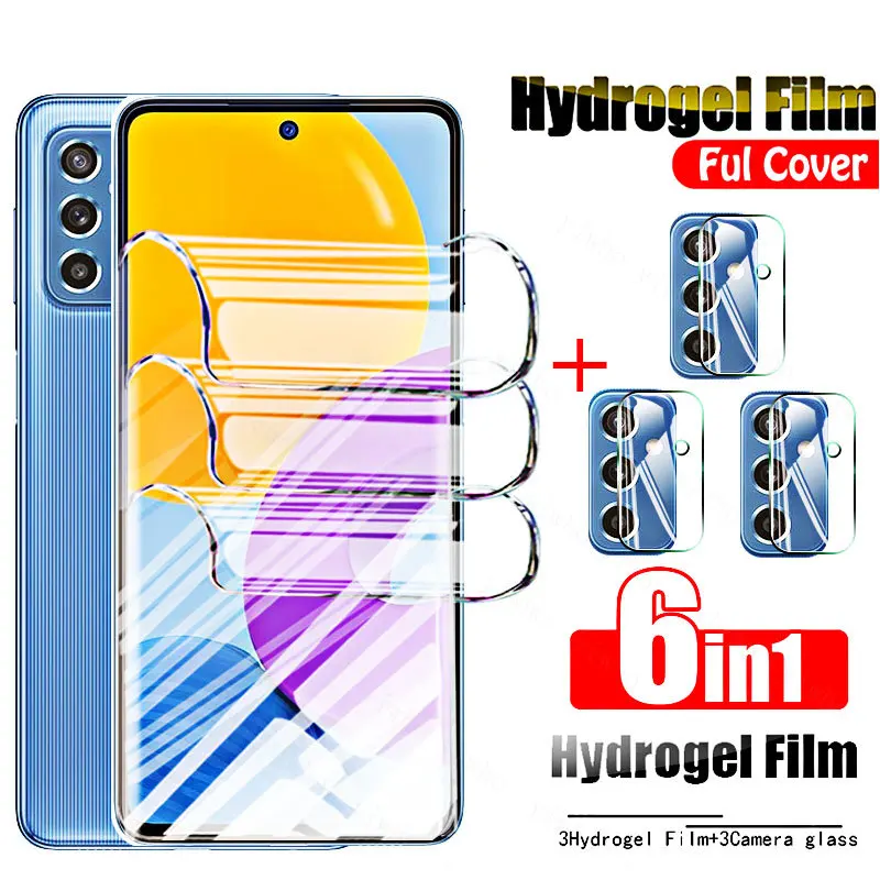Гидрогелевая пленка для Samsung M52, защитная пленка 6 в 1 для Samsung M52, M53, M62, M42, M33, M32, M22, M12, M02, не стекло
Гидрогелевая пленка для Samsung M52, защитная пленка 6 в 1 для Samsung M52, M53, M62, M42, M33, M32, M22, M12, M02, не стекло