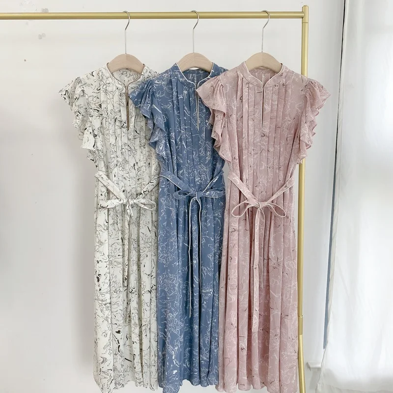 A GIRLS O Neck Flying Short Sleeve Temperament Dress Women High Waist Hip A Line Long Slim Vestidos Summer 2022 New Robe Print
A GIRLS O Neck Flying Short Sleeve Temperament Dress Women High Waist Hip A Line Long Slim Vestidos Summer 2022 New Robe Print