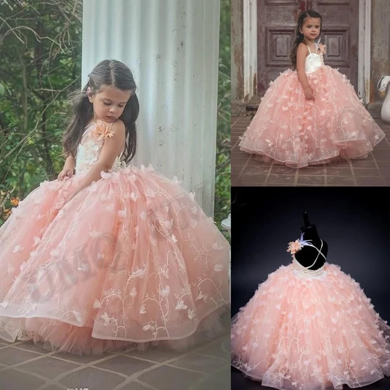 Fancy Peach Ball Gown Toddler Flower Girl Dresses Cross Back Birthday Costumes Wedding Photography Gown Customised Drop Shipping
Fancy Peach Ball Gown Toddler Flower Girl Dresses Cross Back Birthday Costumes Wedding Photography Gown Customised Drop Shipping