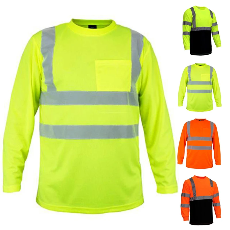 Men's Sports Reflective Stripe Round Collar T-Shirt Outdoor Fashion Long Sleeve Daily Casual Wear Tops M~2XL 4colors
Men's Sports Reflective Stripe Round Collar T-Shirt Outdoor Fashion Long Sleeve Daily Casual Wear Tops M~2XL 4colors