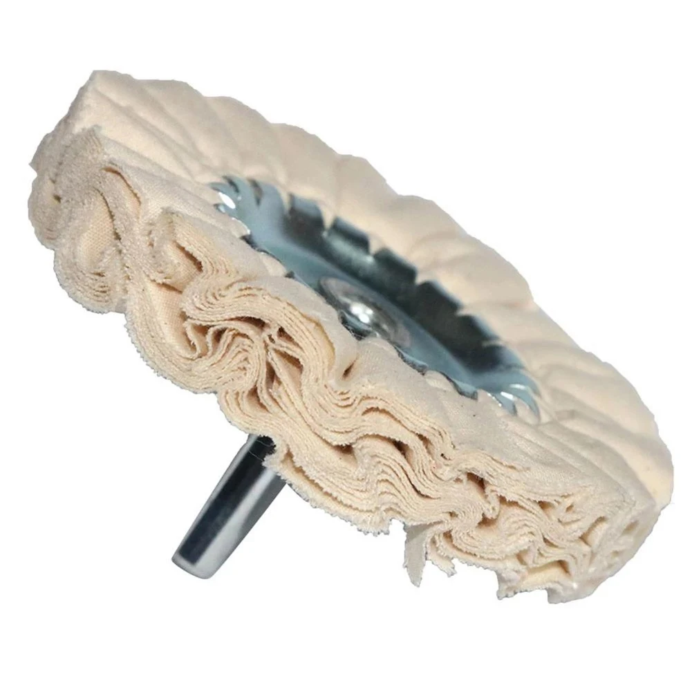 1Pc Buffing Wheel 4inch Cotton Polishing Bit Head Open Bias 6mm Shank For Metal Plastic Wood Ceramic Glass Grinding Rotary Tool
1Pc Buffing Wheel 4inch Cotton Polishing Bit Head Open Bias 6mm Shank For Metal Plastic Wood Ceramic Glass Grinding Rotary Tool