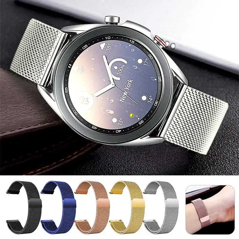 BeoYinGoi Magnetic Ring Strap For Samsung Galaxy Watch 3 Watch3 Active 2 Active2 Band Smart Watch Wristband Bracelet WatchBand
BeoYinGoi Magnetic Ring Strap For Samsung Galaxy Watch 3 Watch3 Active 2 Active2 Band Smart Watch Wristband Bracelet WatchBand