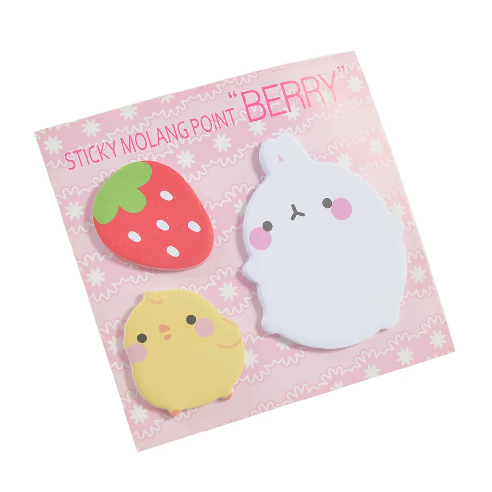 1PC Cute Kawaii Cartoon Sticky Notepad Little Fat Rabbit Combination Post It Notes Office Supplies School Stationery
1PC Cute Kawaii Cartoon Sticky Notepad Little Fat Rabbit Combination Post It Notes Office Supplies School Stationery