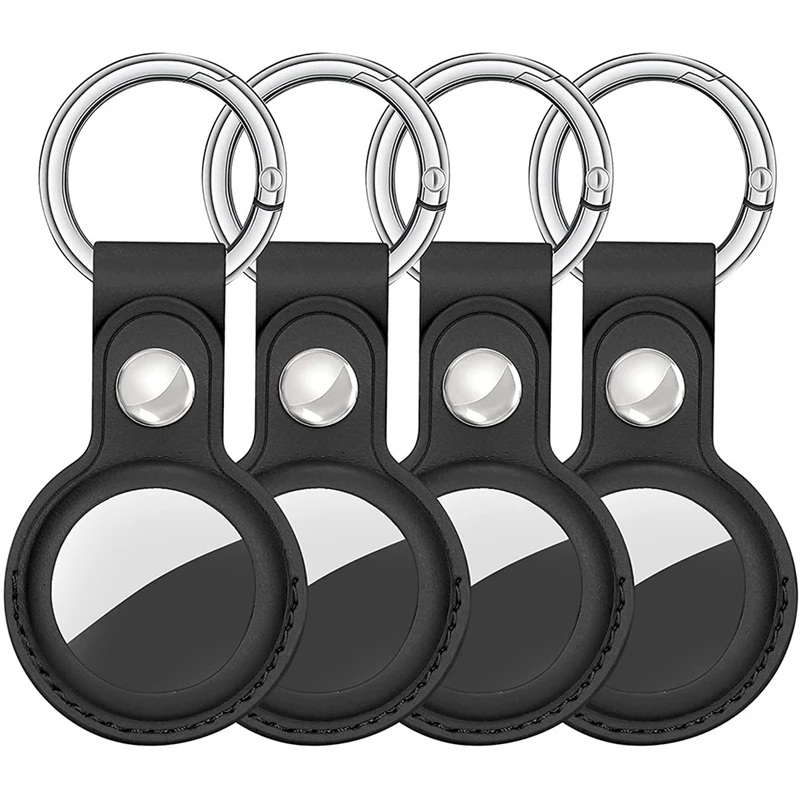 4 Pcs Protective Holder For Airtag Case PU Leather Skin Cover With Keychain Holder Key Ring Loop For Air Tag Accessories
4 Pcs Protective Holder For Airtag Case PU Leather Skin Cover With Keychain Holder Key Ring Loop For Air Tag Accessories