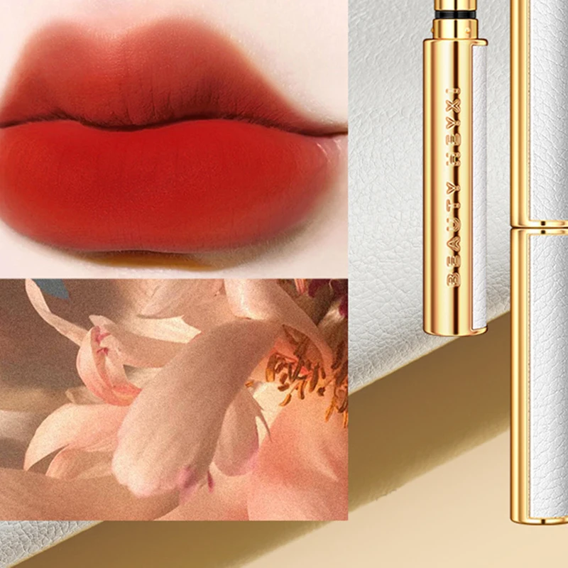 Luxury Waterproof Nude Matte Velvet Glossy Lip Gloss Lipstick Lip Balm Sexy Red Lip Tint Women Fashion Makeup Gifts Cosmetics
Luxury Waterproof Nude Matte Velvet Glossy Lip Gloss Lipstick Lip Balm Sexy Red Lip Tint Women Fashion Makeup Gifts Cosmetics