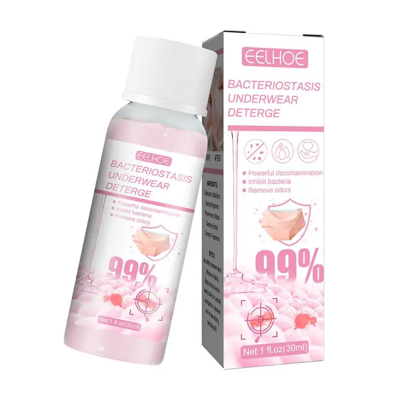 Lingerie Detergent 30ml Underwear Detergent Laundry Liquid Period Stain Remover Scented Panty Washing Detergent Gentle Detergent 
Lingerie Detergent 30ml Underwear Detergent Laundry Liquid Period Stain Remover Scented Panty Washing Detergent Gentle Detergent