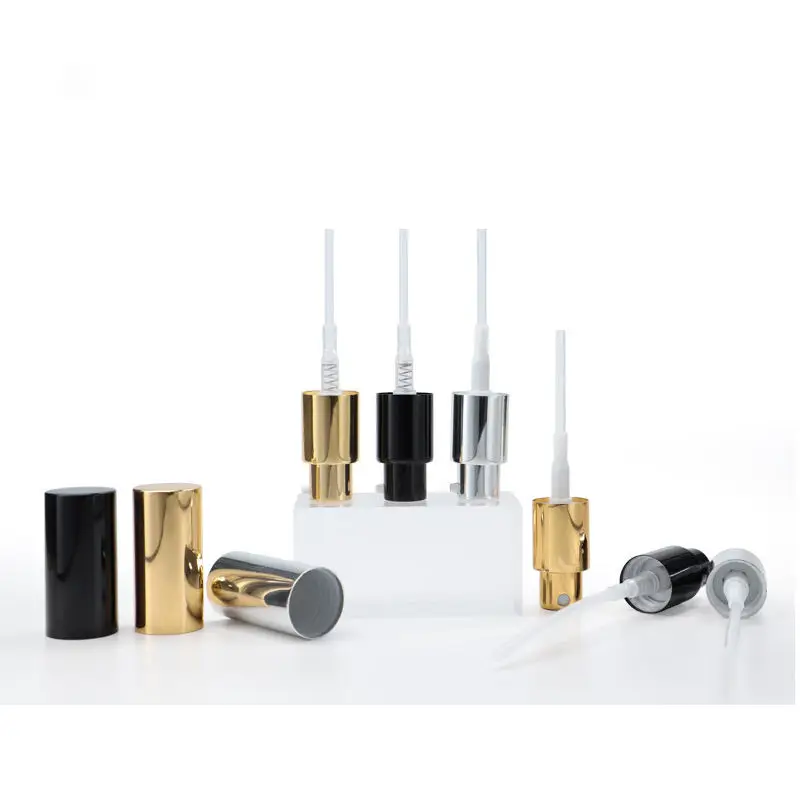 100Pcs 18mm 410 Gold Silver Black Lotion Spray Pump Bottle Caps Lids Water Fog Fine Mist Sprayer Cosmetics Lotion Pump Dispenser
100Pcs 18mm 410 Gold Silver Black Lotion Spray Pump Bottle Caps Lids Water Fog Fine Mist Sprayer Cosmetics Lotion Pump Dispenser