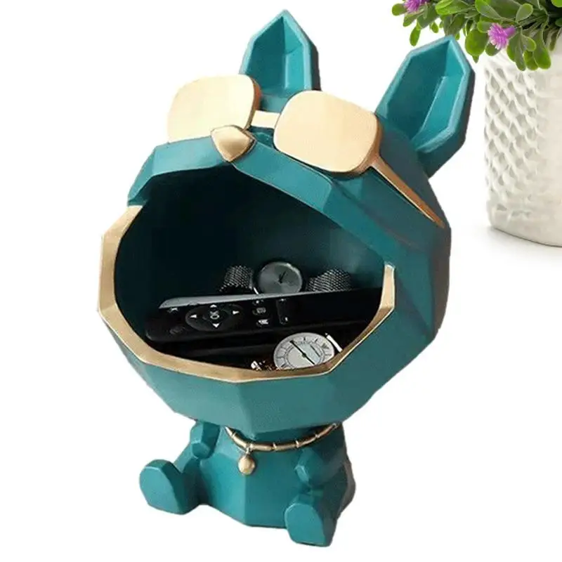 Cool Dog Figurines Big Mouths Dog Storage Box Statue Resin Animal Decorative Home Decor Accessories For Living Room 
Cool Dog Figurines Big Mouths Dog Storage Box Statue Resin Animal Decorative Home Decor Accessories For Living Room