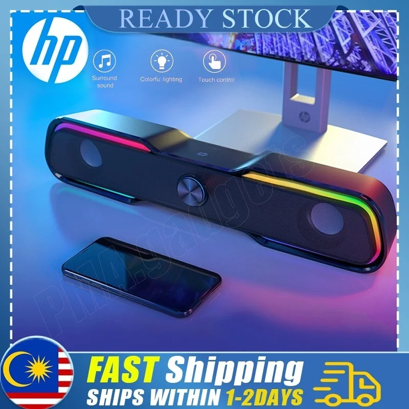 New DHE-6002 Portable Gaming Speaker MINI Subwoofer with 3.5mm Jack LED backlight Usb 3.1 stereo Player for Laptop Pc TV
New DHE-6002 Portable Gaming Speaker MINI Subwoofer with 3.5mm Jack LED backlight Usb 3.1 stereo Player for Laptop Pc TV