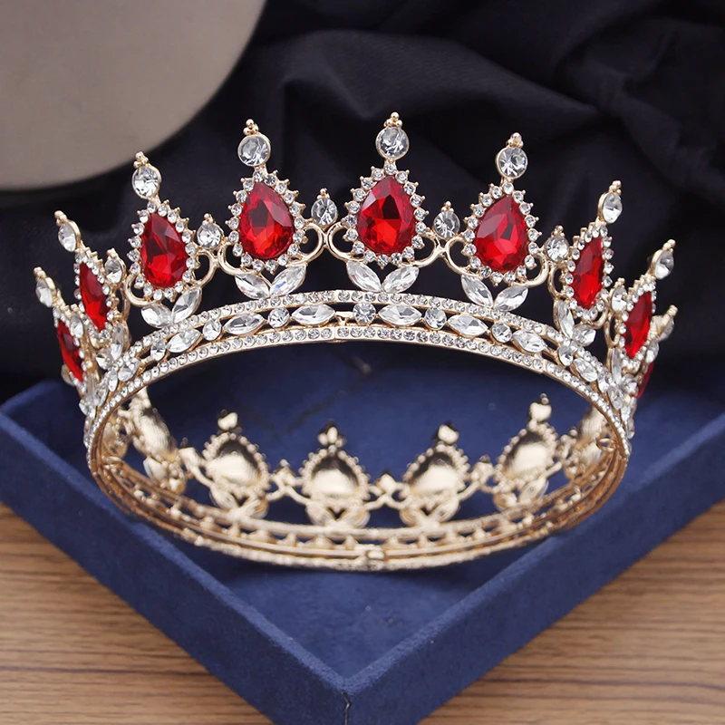 Vintage Royal Queen King Tiaras and Crowns Prom Crystal Diadem Bridal Circle Crown Wedding Hair Jewelry Bride Accessories
Vintage Royal Queen King Tiaras and Crowns Prom Crystal Diadem Bridal Circle Crown Wedding Hair Jewelry Bride Accessories