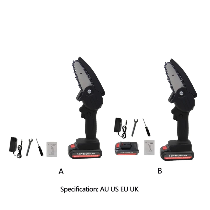 Портативная перезаряжаемая электрическая мини-пила для обрезки сада, литиевая батарея для одной руки, 36 В 
Портативная перезаряжаемая электрическая мини-пила для обрезки сада, литиевая батарея для одной руки, 36 В