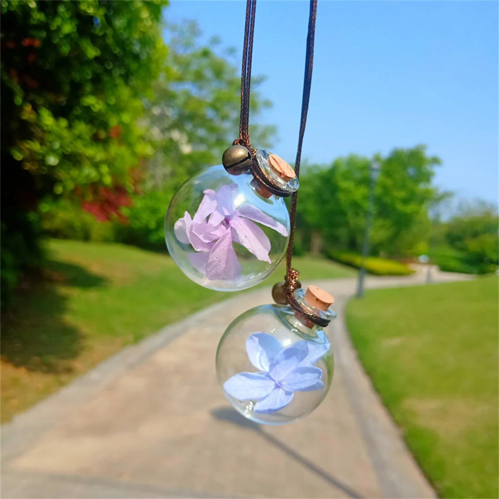 Car Pendant Decoration Car Perfume Air Freshener with Flower Auto Essential Oils Perfume Bottle Diffuser Automobiles Ornaments
Car Pendant Decoration Car Perfume Air Freshener with Flower Auto Essential Oils Perfume Bottle Diffuser Automobiles Ornaments
