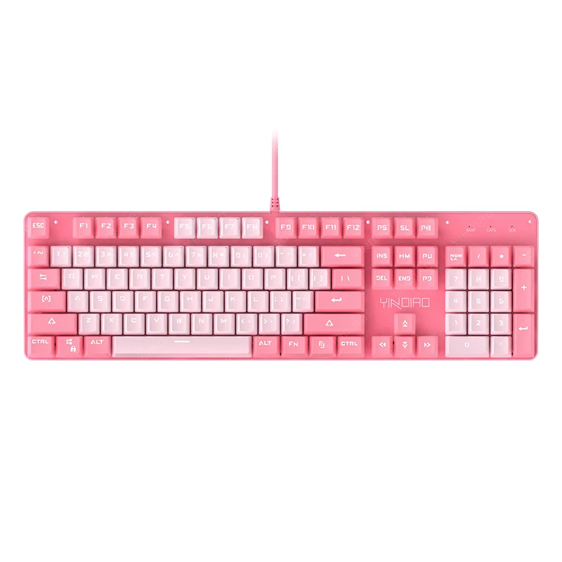 Punk Sakura Pink Blue Mechanical Keyboard Panel Round/Square Keycap 104 Keys Backlit Wired Gaming Keyboard for Gamer PC Laptop
Punk Sakura Pink Blue Mechanical Keyboard Panel Round/Square Keycap 104 Keys Backlit Wired Gaming Keyboard for Gamer PC Laptop