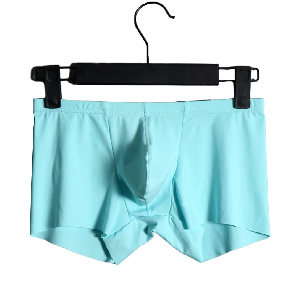Summer Mens Ice Silk Underwear Seamless Smooth Boxer Quickly Dry Briefs Bulge Pouch Underpants Casual Swim Shorts Panties
Summer Mens Ice Silk Underwear Seamless Smooth Boxer Quickly Dry Briefs Bulge Pouch Underpants Casual Swim Shorts Panties