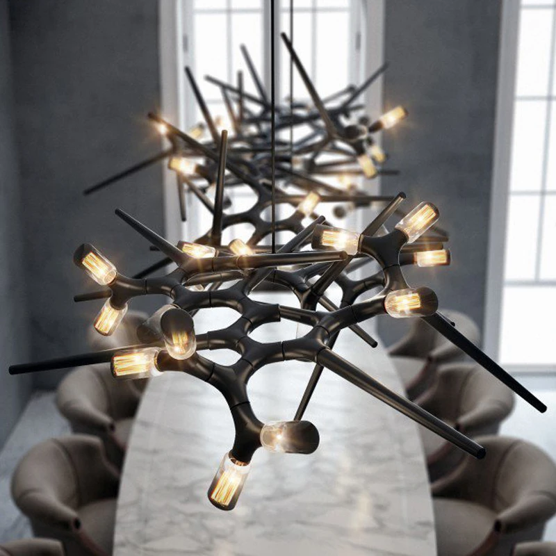 Pendant Light Lef Art Chandelier Lamp Vintage Style Restaurant Hotel Modern Kitchen Lamp Living Room Exhibition Hall Indoor
Pendant Light Lef Art Chandelier Lamp Vintage Style Restaurant Hotel Modern Kitchen Lamp Living Room Exhibition Hall Indoor