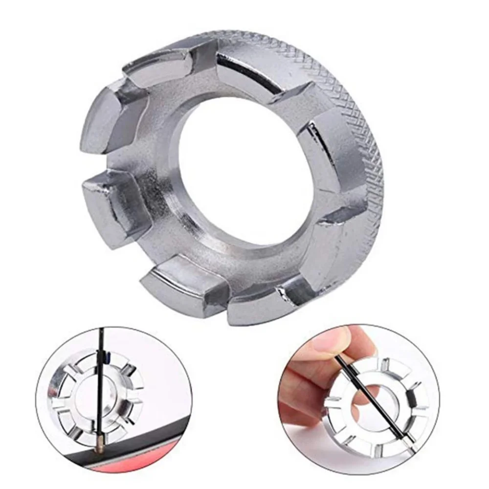 Mini Cycle Spoke Nipple Key Bike Bicycle Wheel Rim 8 Way Wrench Spanner Bike Repair Tool Durable Portable Hand Tools
Mini Cycle Spoke Nipple Key Bike Bicycle Wheel Rim 8 Way Wrench Spanner Bike Repair Tool Durable Portable Hand Tools
