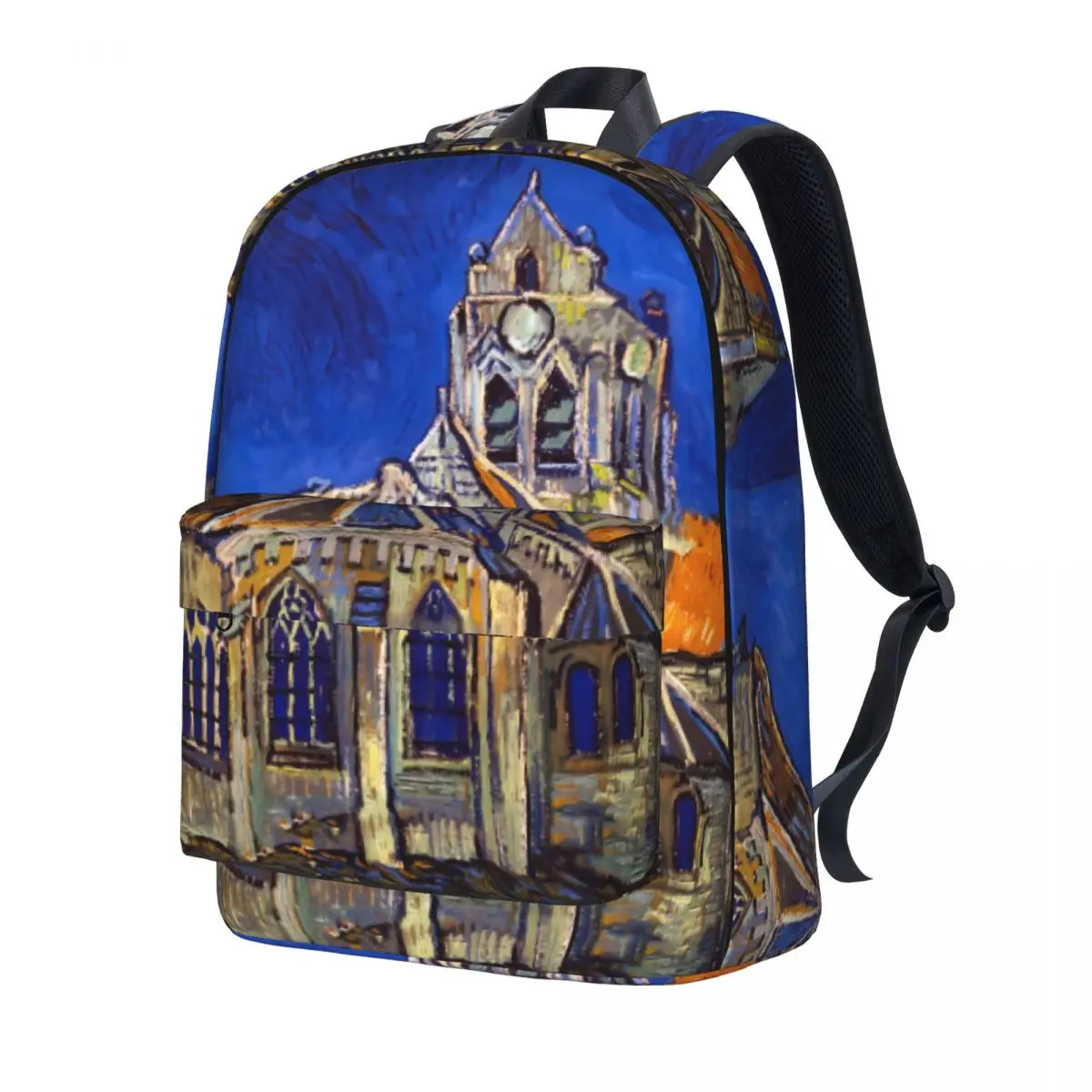 Incent Van Gogh Backpack The Church at Auvers Cute Backpacks Boy Daily Print School Bags Colorful Rucksack 
Incent Van Gogh Backpack The Church at Auvers Cute Backpacks Boy Daily Print School Bags Colorful Rucksack
