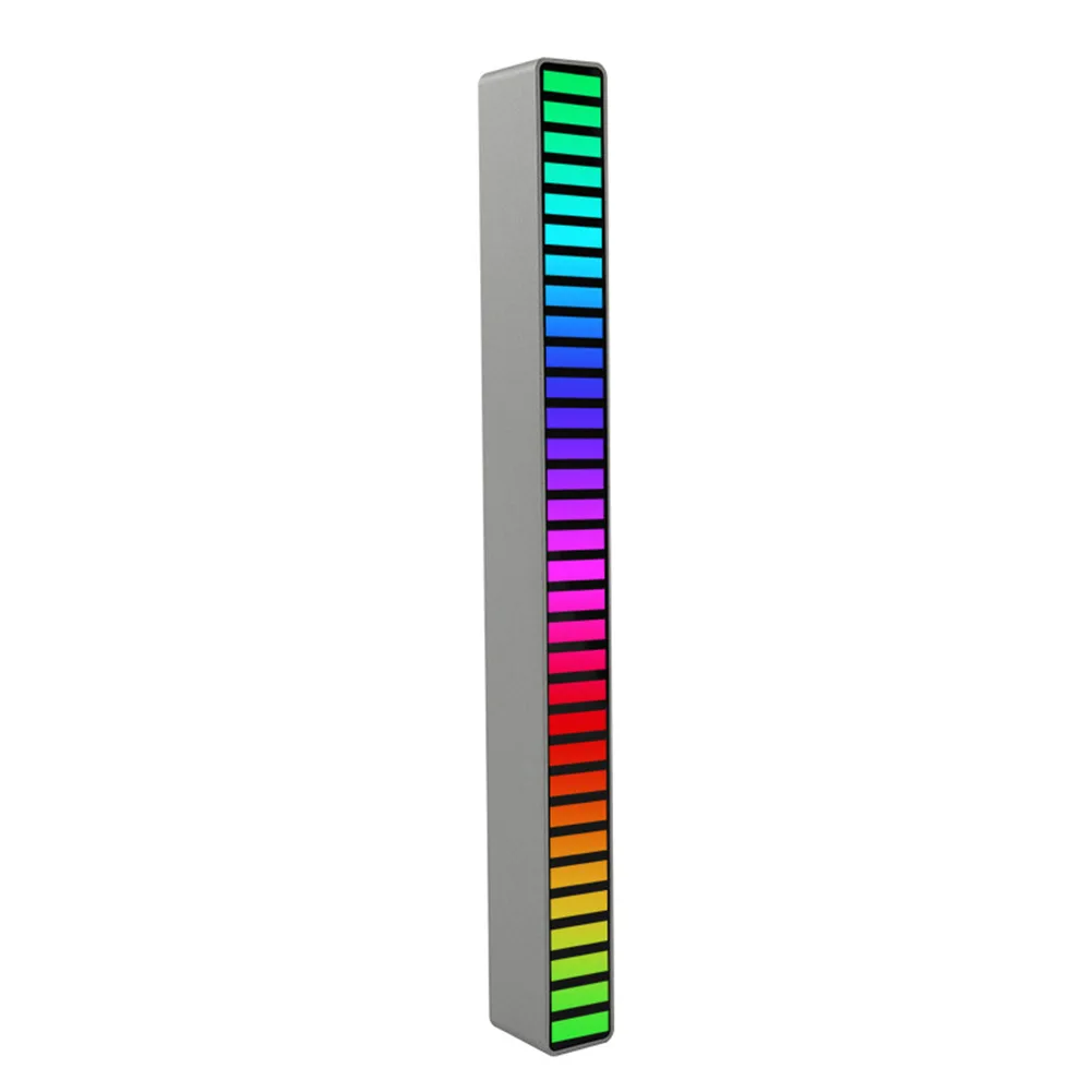 RGB музыкальный светодиодный светильник с управлением звуком, управление через приложение, звукосниматель, Голосовая активация, ритм, 32 ламсветильник, регулировка, сценическое освещение
RGB музыкальный светодиодный светильник с управлением звуком, управление через приложение, звукосниматель, Голосовая активация, ритм, 32 ламсветильник, регулировка, сценическое освещение