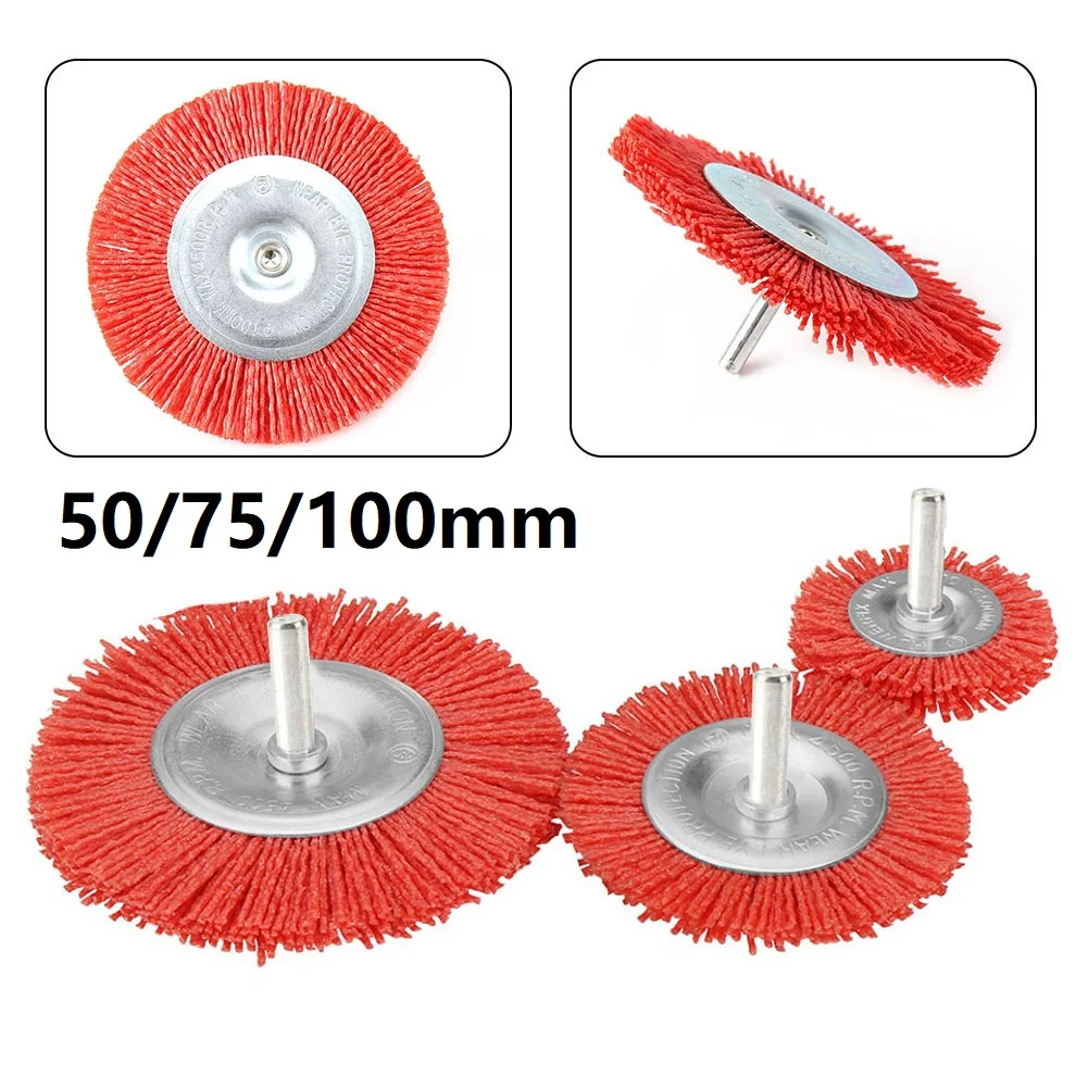 1pc Nylon Cup Brush 6mm Shank Abrasive Wire Wheel Brush Rotary Tool For Wood Polishing Deburring Cleaning Tools 50/75/100mm
1pc Nylon Cup Brush 6mm Shank Abrasive Wire Wheel Brush Rotary Tool For Wood Polishing Deburring Cleaning Tools 50/75/100mm