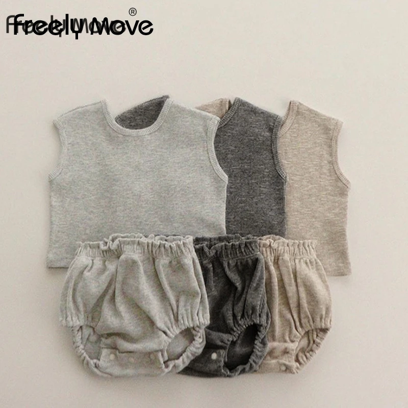 Freely Move Baby Boy Girl Clothes Summer Soft Baby Tops and Shorts Baby Clothing Baby Tracksuit Newborn Baby Clothing Sets
Freely Move Baby Boy Girl Clothes Summer Soft Baby Tops and Shorts Baby Clothing Baby Tracksuit Newborn Baby Clothing Sets